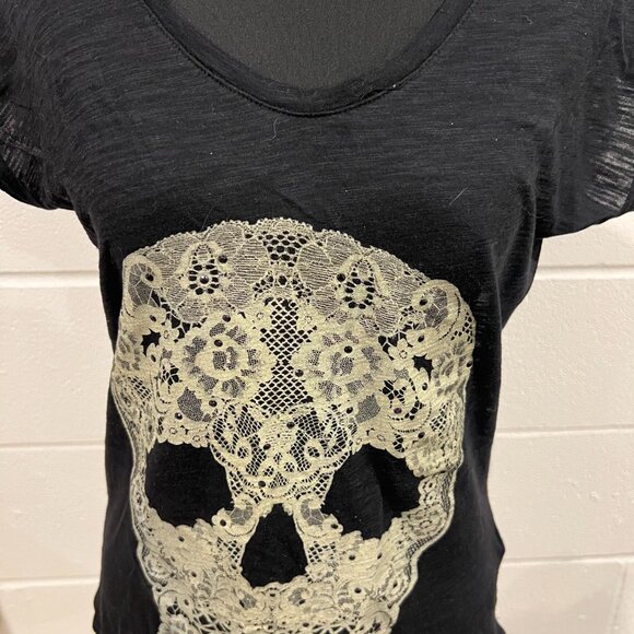 Express X-Small Sheer Sleeve Top – Elegant & Chic - Picture 4 of 7